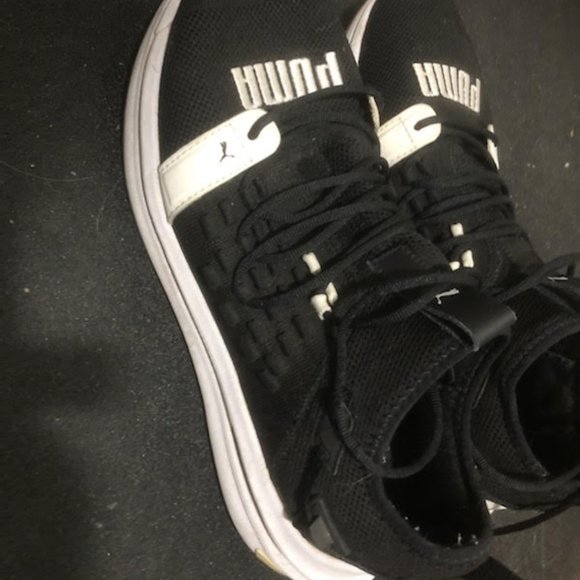 MENS PUMA IGNITE BLACK SPORT SHOES SIZE 10 - Picture 5 of 5